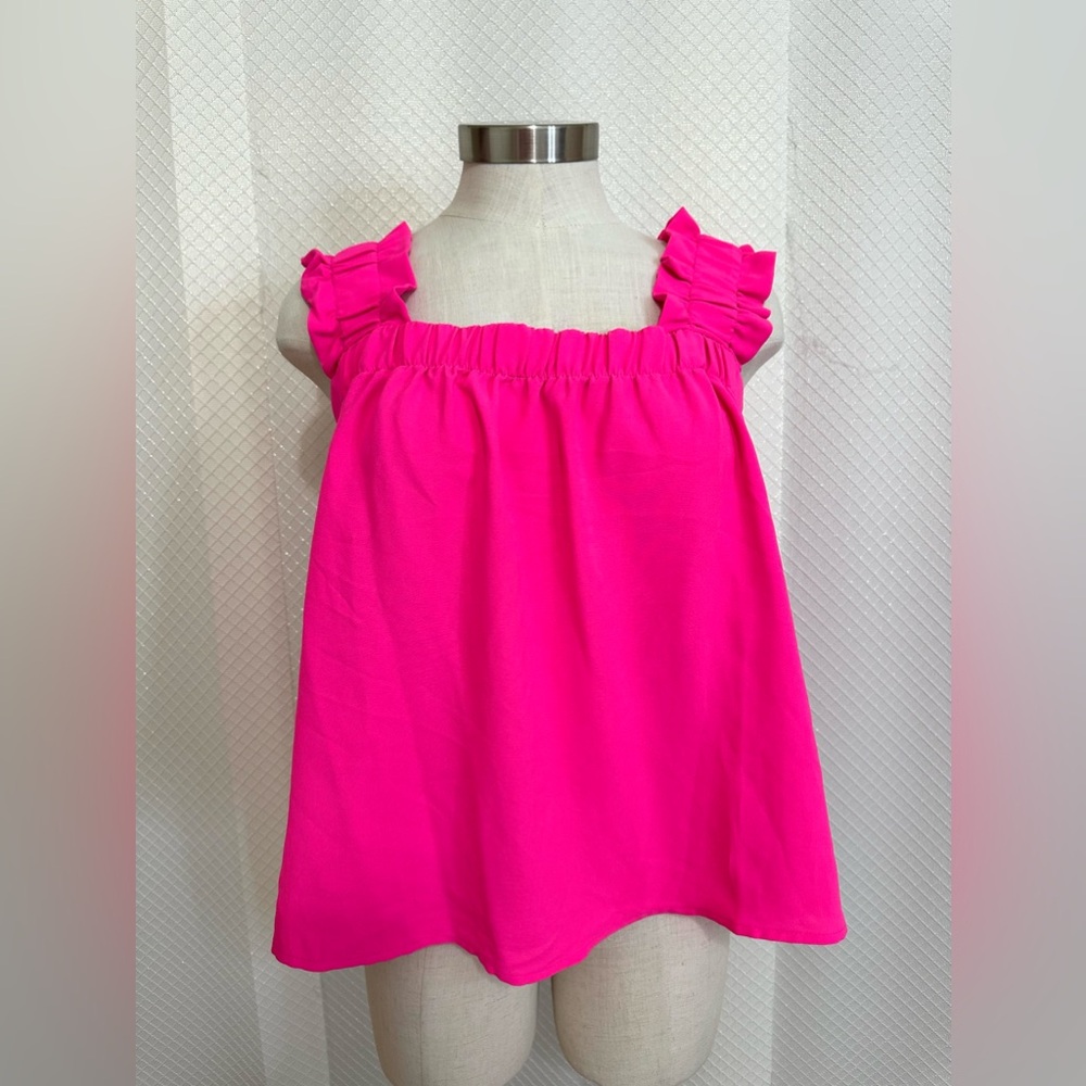 Pink blouse with bow in back | Size L